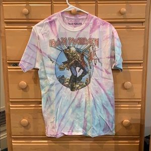 Vintage Tie-Dye Iron Maiden Tee